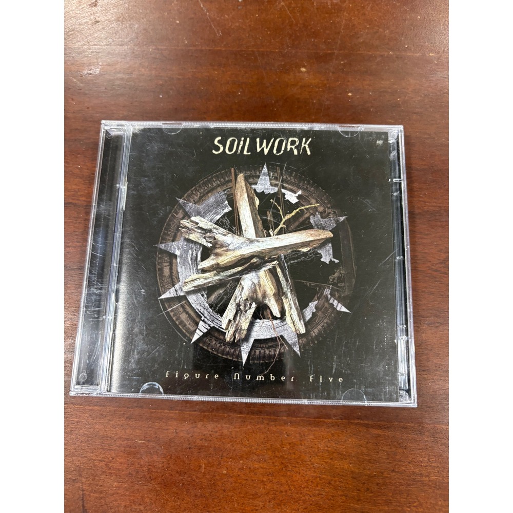 Soilwork CD Figure Number Five 2003 Nuclear Blast Melodic Death Metal Album